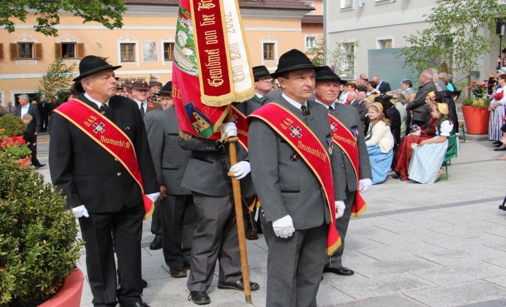 Der Neumarkter Kameradschaftsbund feiert sein Jubiläum mit einem Fest. Foto: Heine-Klug/ÖKB 