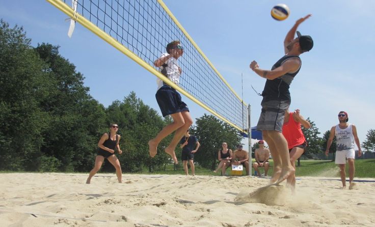 Das Beachmasters und das Fußball-Kleinfeldturnier finden in Hagenberg statt. Foto: privat