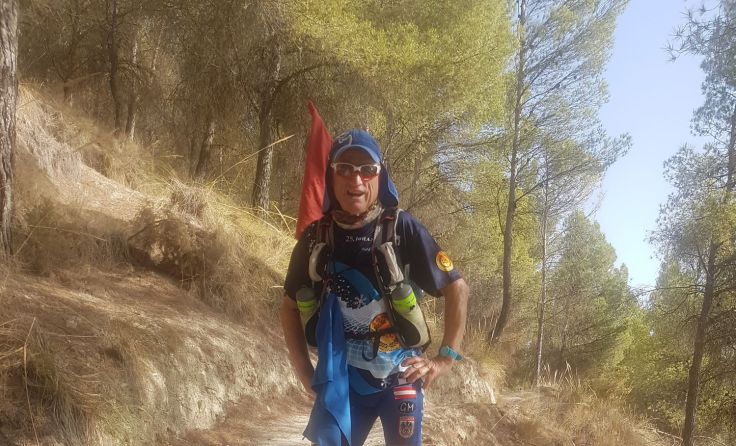 Ambros Mühlbachler lief fünf Tage beim Al Andalus Ultimate Trail. Fotos: privat