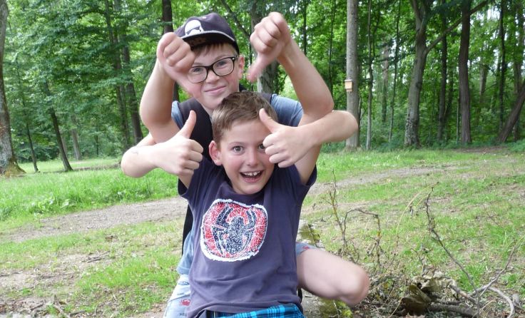 Kreativität war beim Kindertag im Wald in Hagenberg gefragt Foto: privat