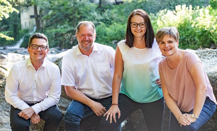 Michael Lindner, Alexander Skrzipek, Alexandra Röhrenbacher, Astrid Stitz Foto: SPÖ Freistadt