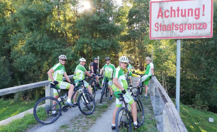 Für die Radfahrer stehen verschiedene Touren zur Auswahl. Foto: Larndorfer