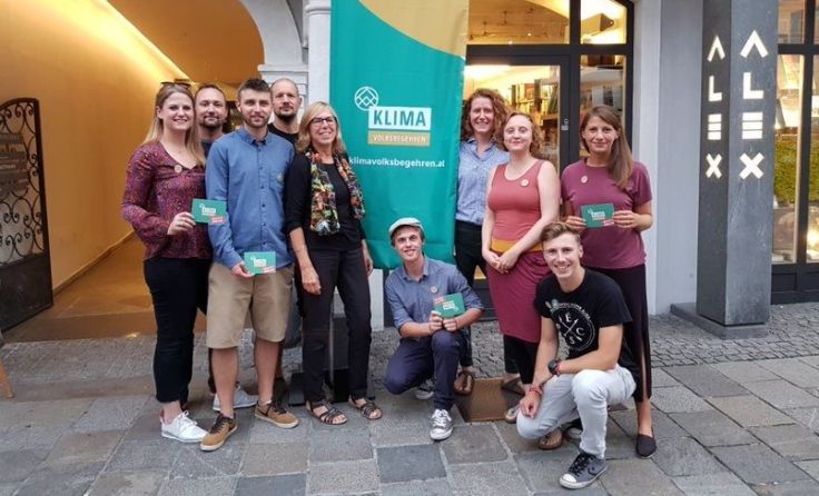 Klimaschutz ist das große Thema beim Stammtisch. Foto: privat 