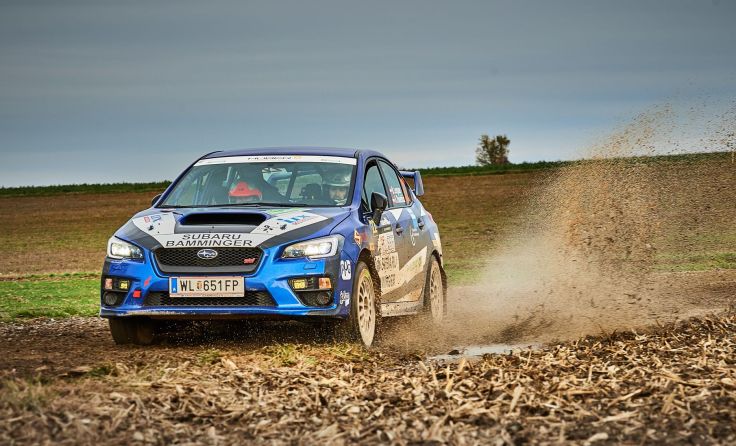 Michael Lengauer zeigte bei der W4 Rallye sein Können. Foto: Hackwolf.at