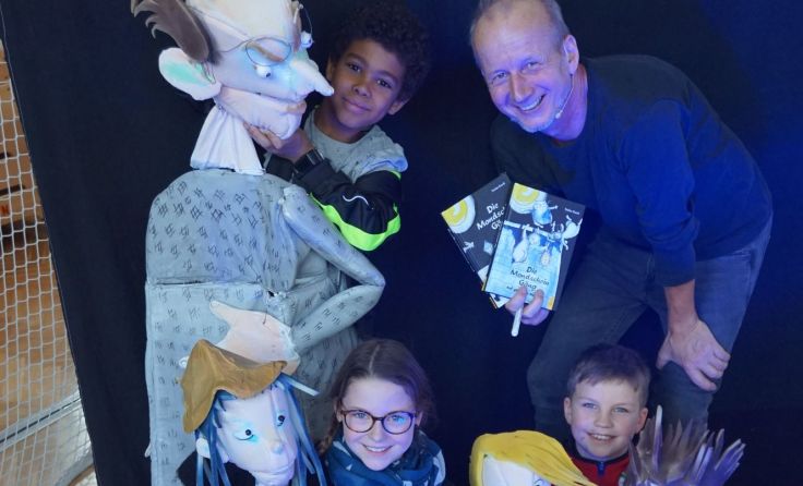 Das "Theater der Fantasie" heizte das Lesefieber in Neumarkt so richtig an. Foto: VS Neumarkt 