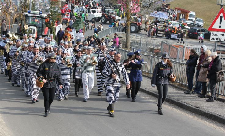 Der Faschingsumzug in Lasberg findet am 15. Februar statt. Foto: privat