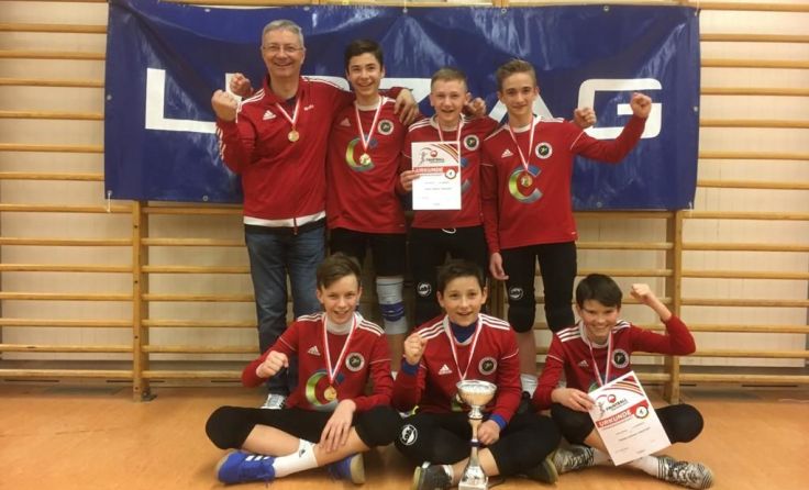 Gold gab es für die U14-Burschen der Union Compact Freistadt. Fotos: privat