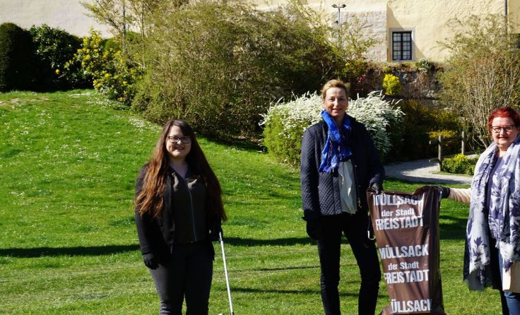 Bgm. Elisabeth Paruta-Teufer, Patricia Winkler und Bianca Scherb Foto: Stadtgemeinde Freistadt 
