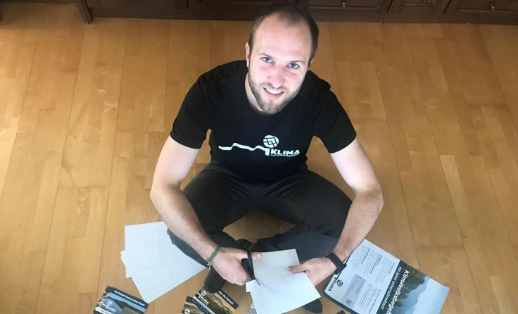 Johannes Traxler ist Bezirkskoordinator für das Klimavolksbegehren in Freistadt. Foto: privat
