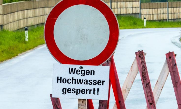 Maßnahme zum Hochwasserschutz Foto: Wodicka
