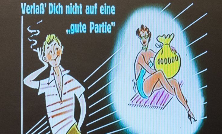 Sparkassen-Werbung im ehemaligen Kino Pregarten. Fotos: Museum Pregarten