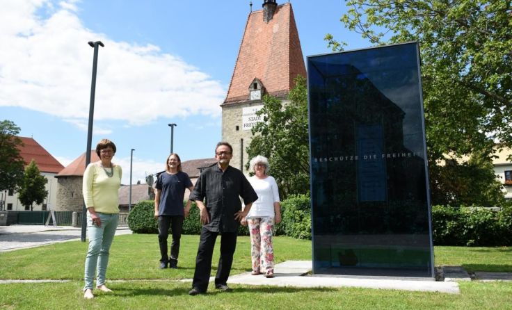 Sylvia Steininger, Johann Moser, Klaus Fürst-Elmecker und Christiane Jogna. Foto: Emil Böttcher