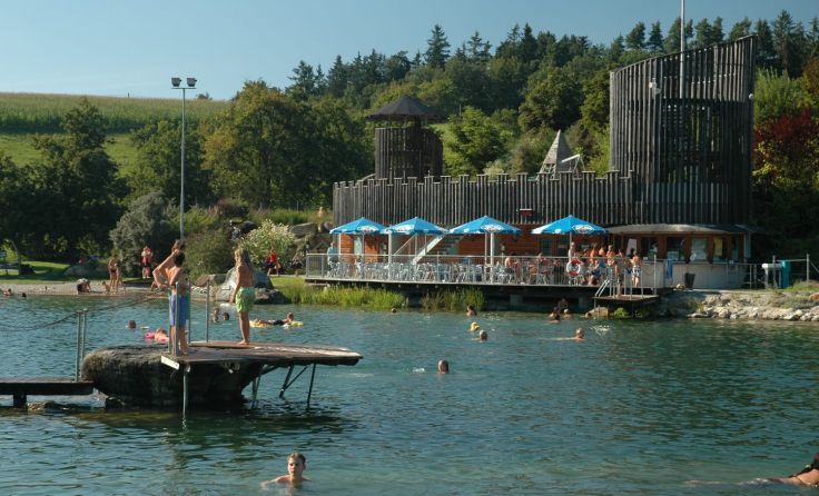 Vor allem bei Familien ist der Badesee sehr beliebt. Foto: Gemeinde Tragwein