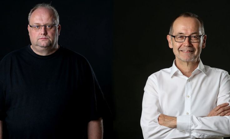 Kabarettabend mit Lainer und Aigner am 10. Oktober in St. Leonhard. Foto: Weihbold