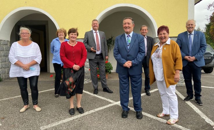 Obmann Wilhelm Hiesl (Mitte) wurde erneut zum Obmann gewählt. Foto: privat