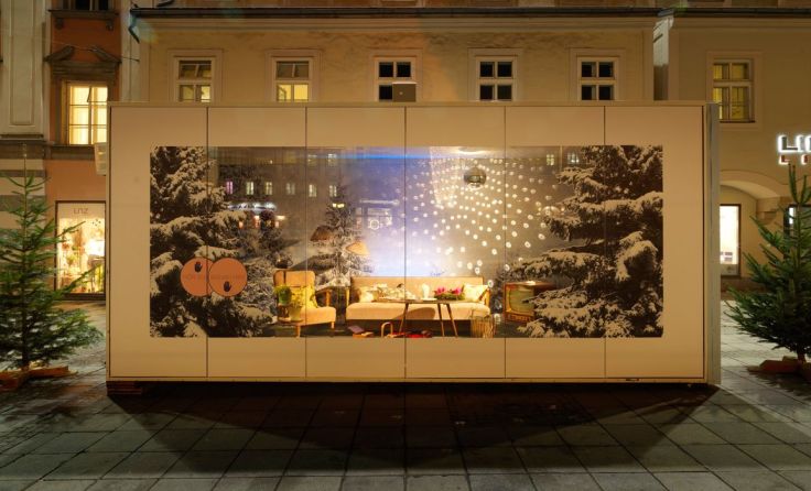 Weihnachtsgrüße aus dem Schlossmuseum Linz Foto: Michael Maritsch