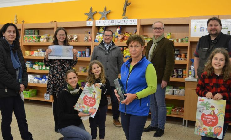 Die SPÖ Freistadt überreichte eine Spende an den Sozialmarkt Arcade. Foto: SPÖ Freistadt