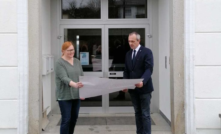 Die Volksschule Waldburg wird saniert Foto: Sandra Füreder