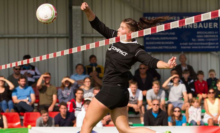 Mit Freistadt souverän im Viertelfinale: Emilia Engleder Foto: ÖFBB/Stefan Gusenleitner