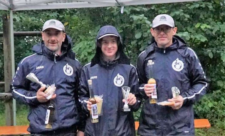 Peter Spielberger, Maris Newerkla, Nikolaus Newerkla Foto: Österreichischer Pétanque Verband 