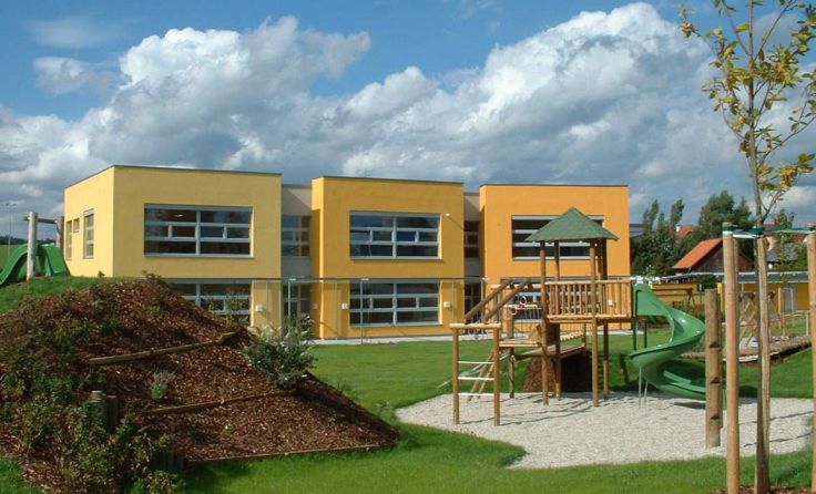 Ein weiterer Block wird an den Kindergarten in Bad Zell angebaut. Foto: Gemeinde