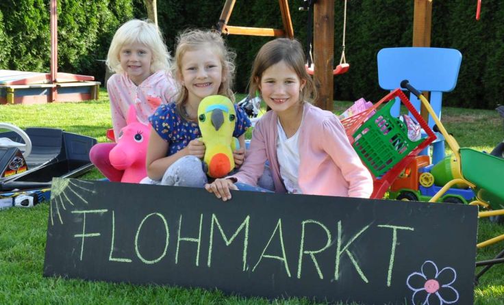 Kindersachen-Flohmarkt in Windhaag Foto: Spielgruppe Pusteblume Windhaag