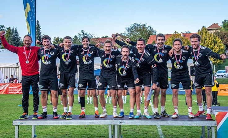 Die Freistädter holen sich den Vize-Staatsmeister-Titel. Foto: Wolfgang Benedikt 