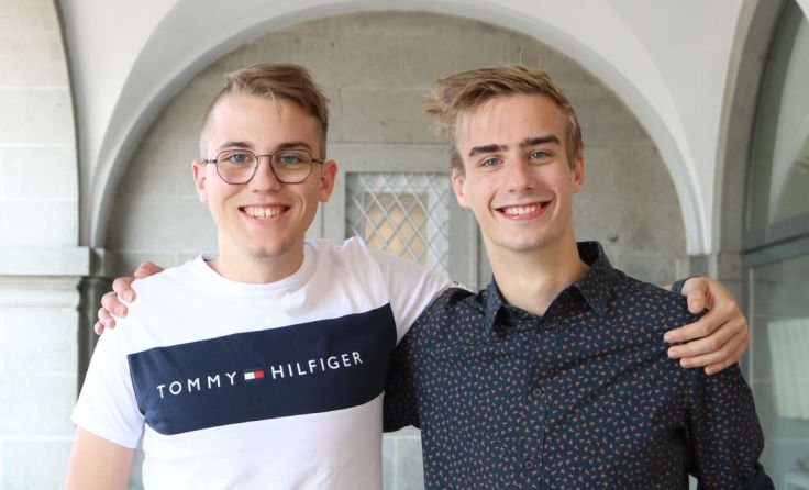 Jonas Grüner und Philipp Kapeller übernehmen die Leitung der UHS Freistadt. Fotos: UHS