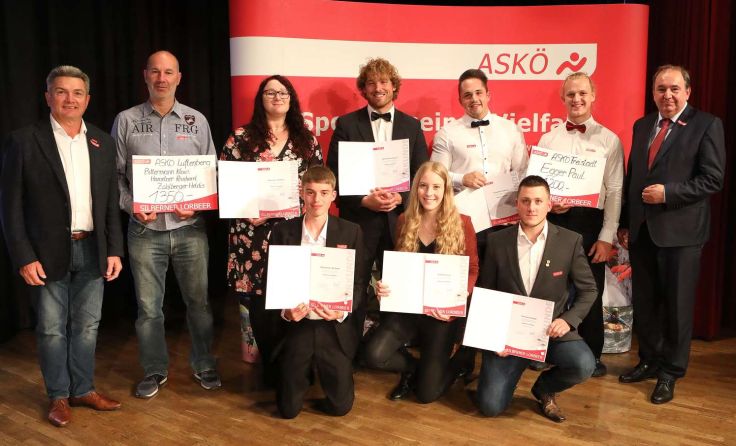 Spitzensportler aus dem Mühlviertel wurden bei der Lorbeerveranstaltung geehrt. Foto: Askö OÖ