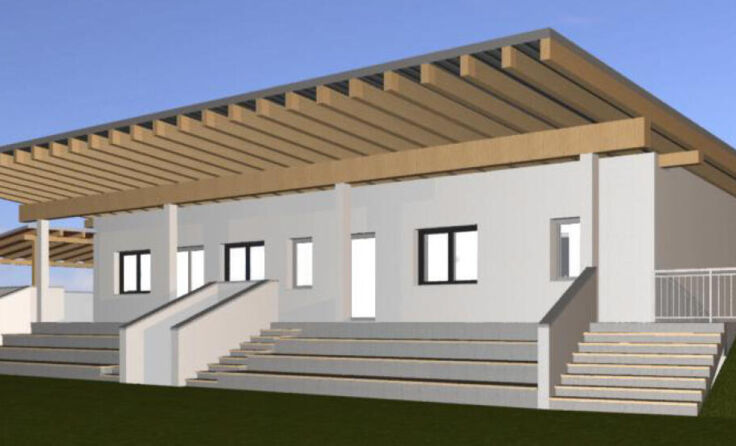 Das neue Sport-Vereinshaus soll 2022 gebaut werden. (Foto: Wimberger)