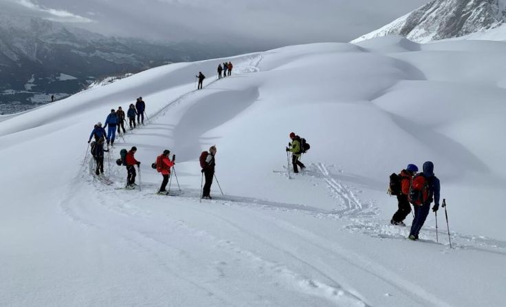 Beim Lawinenkurs gab es praktische Tipps für Wintersportler. (Foto: Alpenverein Freistadt)