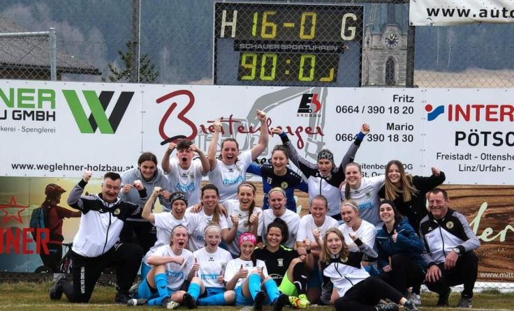Sensationeller Sieg zum Saisonstart für die USV St. Oswald Damen (Foto: Erwin Pils)