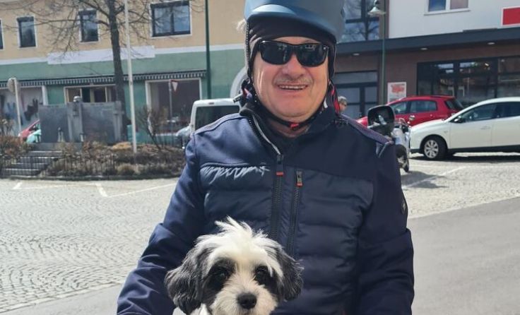 Auch Maskottchen Maiki war bei der ersten Ausfahrt dabei. (Foto: privat)
