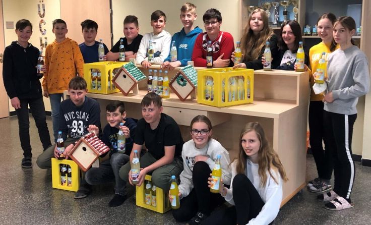 Upcycling in der MS St. Leonhard (Foto: MS St. Leonhard)