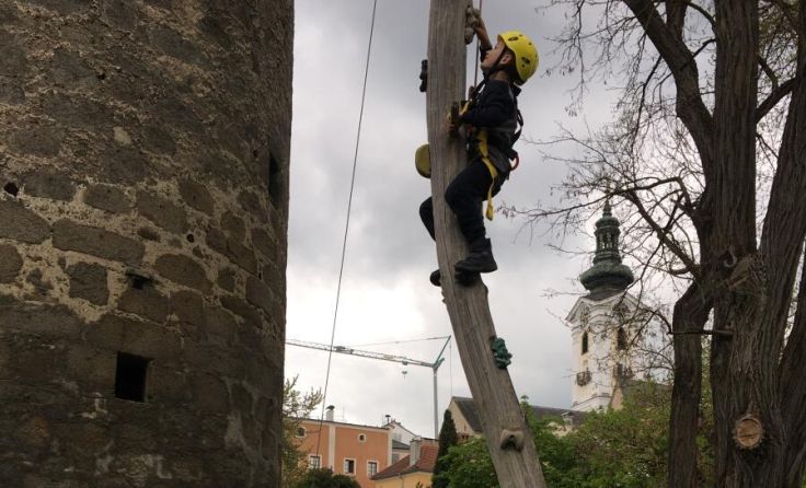 Der Alpenverein Freistadt lud zum Höhenflug ein (Foto: Alpenverein Freistadt)