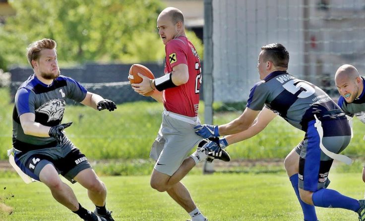Probetraining mit den HB Stags in Hirschbach (Foto: Sportunion Hirschbach)