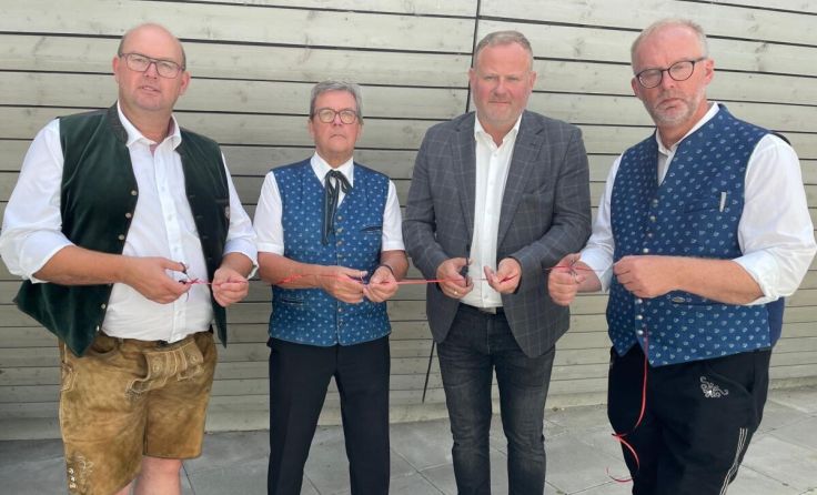 Josef Naderer, Josef Lindner, Günter Lorenz und Christian Naderer (Foto: WKO Freistadt)