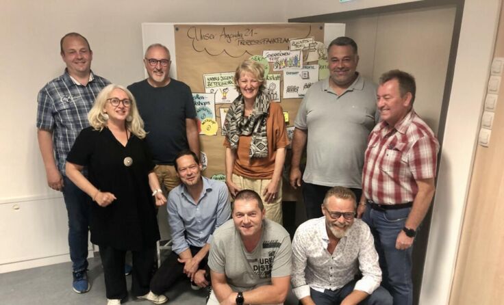 Gründungsmitglieder Kernteam Agenda 21 Prozess (Foto: Gemeinde Wartberg)