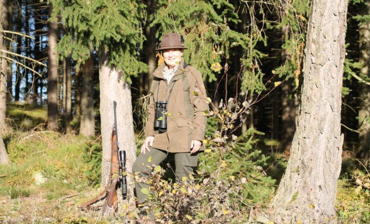 Jägerin Monika Aichberger (Foto: Maurer)