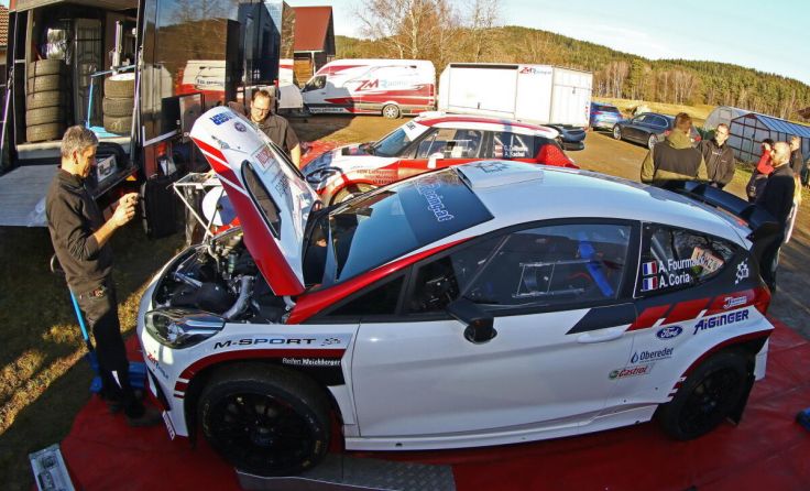 Testtag von ZM-Racing mit Adriene Fourmaux (Foto: Daniel Fessl)