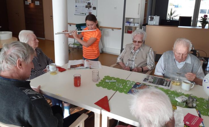 Leonie Pulitsch begeisterte mit ihrer Musik (Foto: privat)
