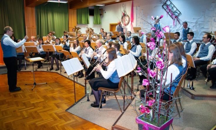 Frühjahrskonzert am 15. April (Foto: MV Hirschbach)