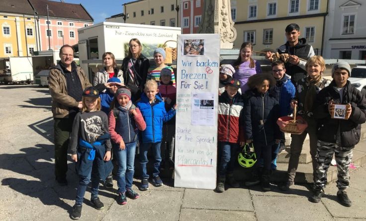 Brezen-Verkauf (Foto: Altreiter)
