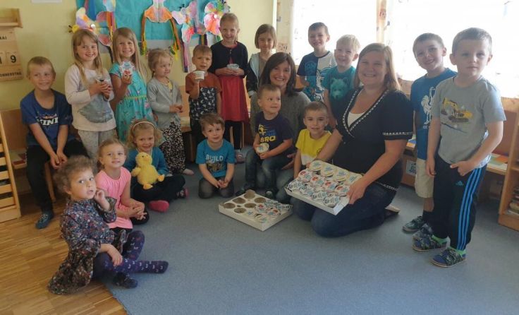 Besuch der Bäuerinnen in der Volksschule (Foto: Ortsbauernschaft Kefermarkt/Natalie Mayr)