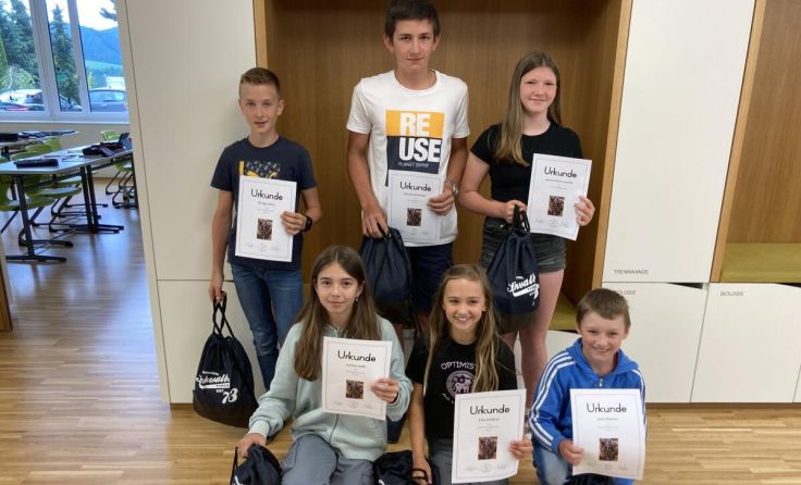 "Radln aus Hausaufgabe" an der Mittelschule Königswiesen. (Foto: MS Königswiesen)