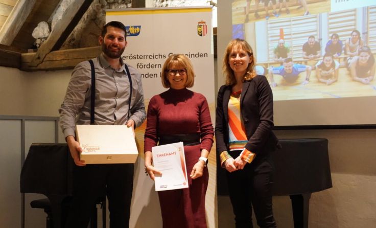 Ingrid Brandstätter wurde geehrt (Foto: Theres Wirtl)