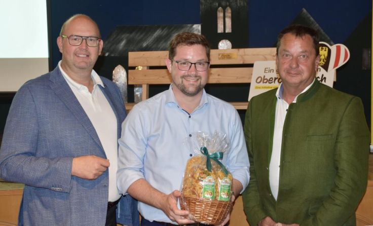 Josef Naderer, Florian Hiegelsberger, Anton Froschauer (Foto: OÖVP)