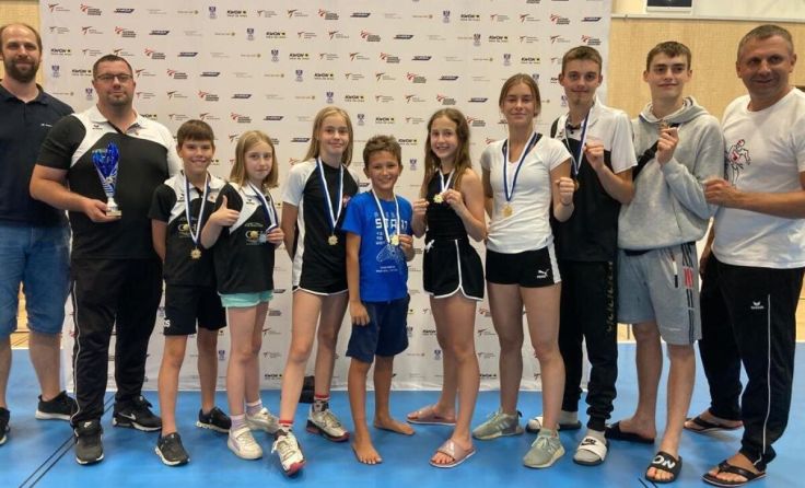 Die Freistädter Mannschaft (Foto: TKD ASKÖ Freistadt)