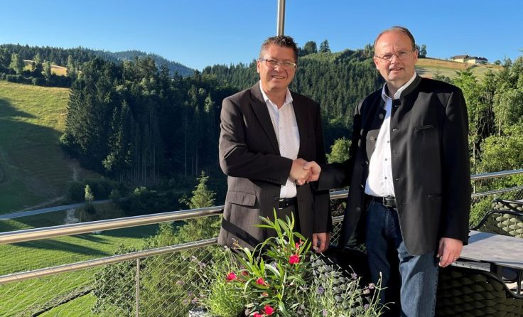 Dietmar A. Katschnig (links) und Karl Hüttmannsberger (Foto: Königswieser Hof)