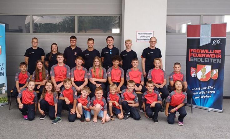 Die Jugendgruppe der FF Erdleiten darf im August am Bundesbewerb teilnehmen. (Foto: FF Erdleiten)